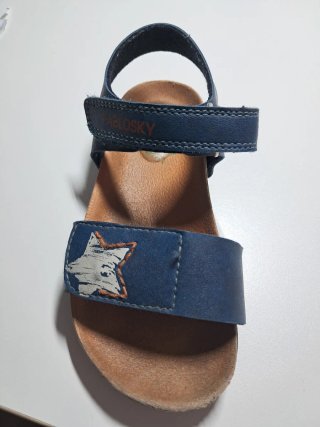 Sandalias Pablosky niño azul