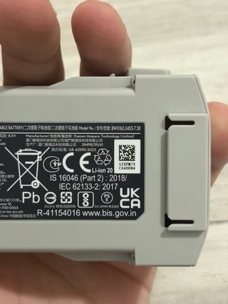 DJI Mini 3 Pro Bateria