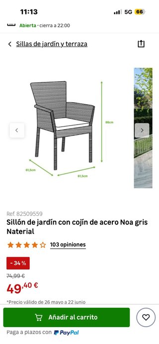 Mesa y 2 Sillas Ratan Exterior Leroy Merlin