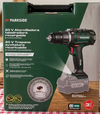 Taladro Parkside 20V Recargable