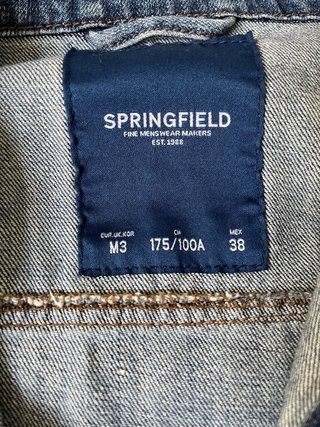 Chaqueta Vaquera Springfield Talla M