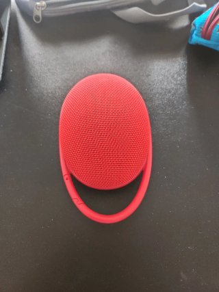 Altavoz Bluetooth Rojo con Asa