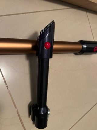 Cabezal Optic aspiradora Dyson V15 y empuñadura