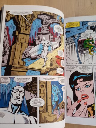 Comic Estela Plateada Omnibus, Omnigold, 2010.