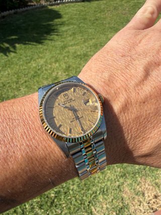 Tudor Prince Date Day 76213 Oro/Plata