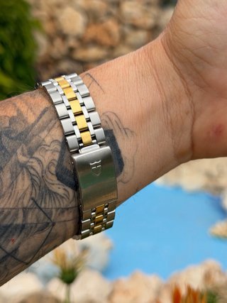 Tudor Prince Date Day 76213 Oro/Plata