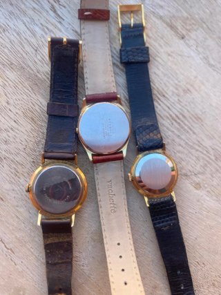 Lote 3 relojes antiguos
