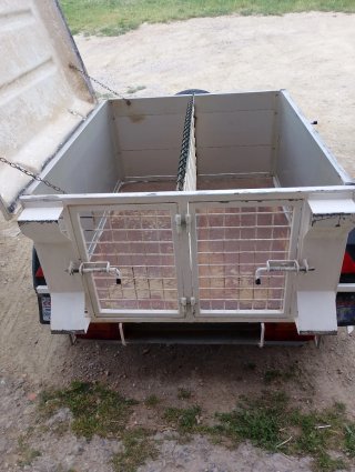 Remolque aluminio perros