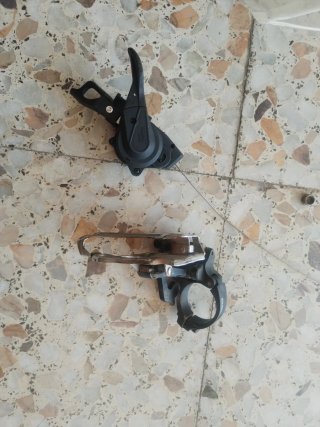 Pulsador Shimano XT 2 platos