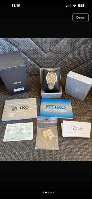Seiko 5 Sports SRPE53K1 DressKX Reloj Automático