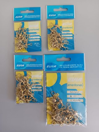 Lote 4 bolsas emerillones triples Evia