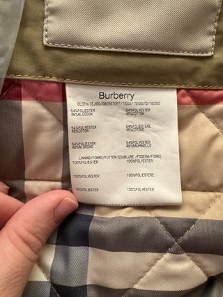 Cazadora Burberry