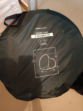 Refugio Decathlon Quechua 2 Seconds 1P
