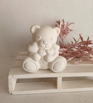 Orsetto con cuori simil thun