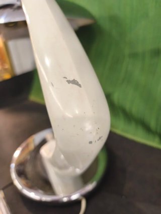 Lámpara Fase Boomerang 64 Plata y Blanco