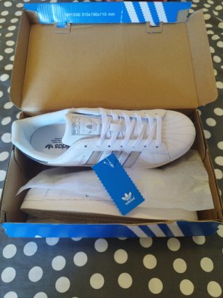 Adidas Superstar Blancas Talla 42