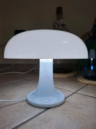 Lampada Fungo Bianca Effetto Vintage Simil Ikea