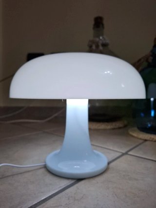 Lampada Fungo Bianca Effetto Vintage Simil Ikea