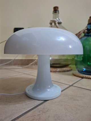 Lampada Fungo Bianca Effetto Vintage Simil Ikea