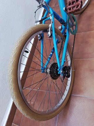 Bicicleta BTWIN Poply 300 24 Azul