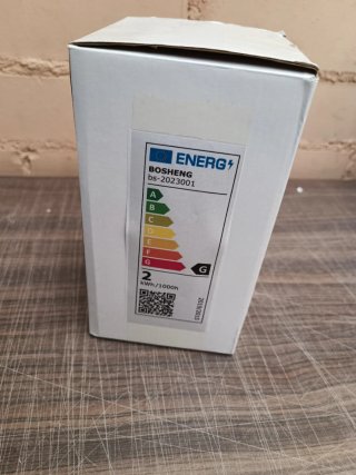 Lámpara LED Madera Geometría