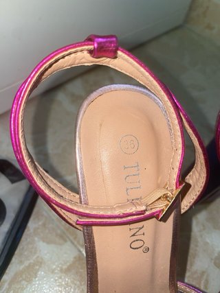 Tacones plataforma multicolor