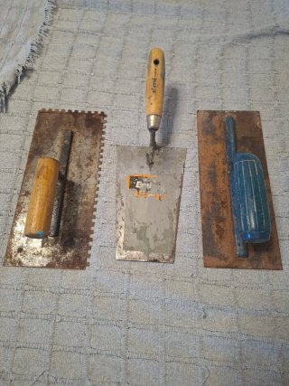 Llanas y Paletas de Construcción