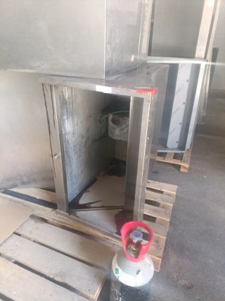 CAMPANA EXTRACTORA ACERO 1 M SALDO MIRA MI PERFIL