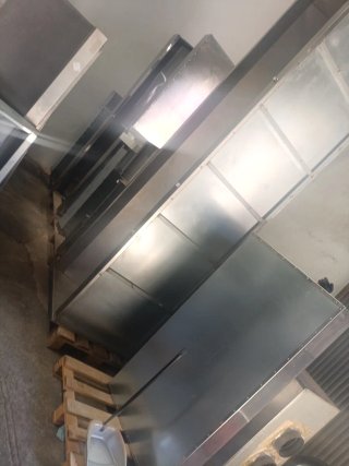 CAMPANA EXTRACTORA ACERO 1 M SALDO MIRA MI PERFIL