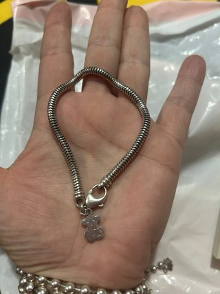 Pulsera Tous Plata Cola de Ratón