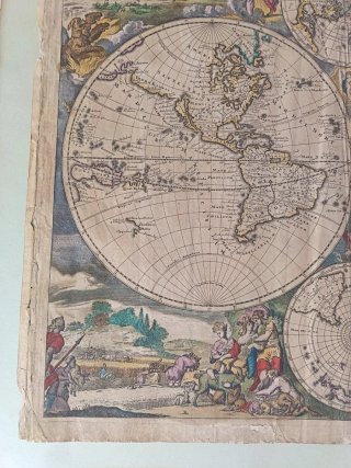 Mapa antiguo del mundo