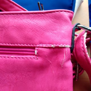 Lote 3 bolsos rosas,  todo por 5€.