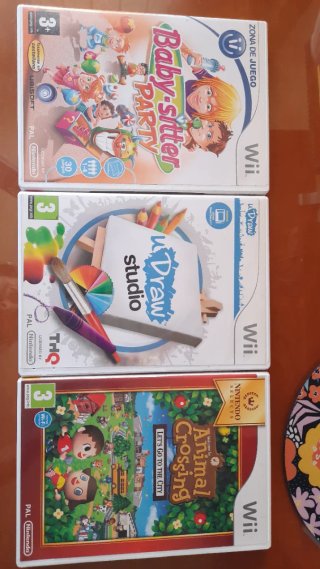 Consola Wii con 6 juegos y karaoke