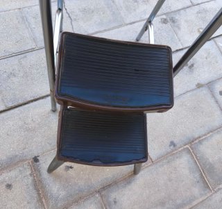 Taburete Industrial Metal y Madera