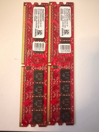 2x 512MB Swissbit PC2-4200U RAM