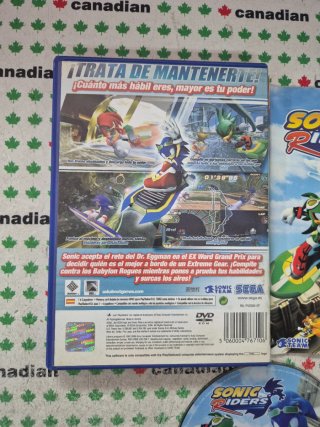Sonic Riders PlayStation 2