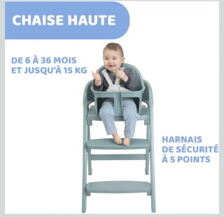 Chicco CRESCENDO LITE Trona Evolutiva Plegable