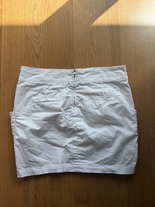 Falda Blanca de Zara