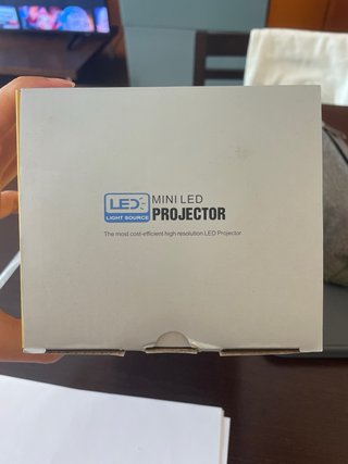 Proyector LED Mini - Blanco