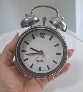 Sveglia Vintage Argento