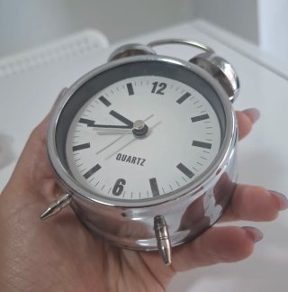 Sveglia Vintage Argento