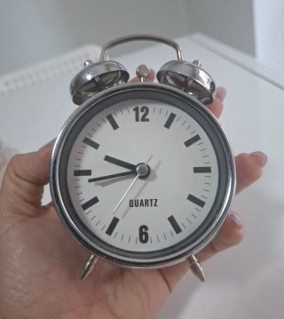 Sveglia Vintage Argento