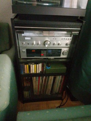 Receptor Amplificador Thomson y Pletina Nikko