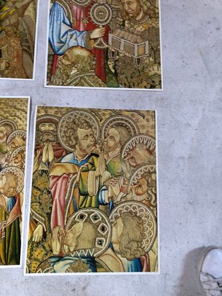 10 Láminas Vírgenes Estilo Bizantino