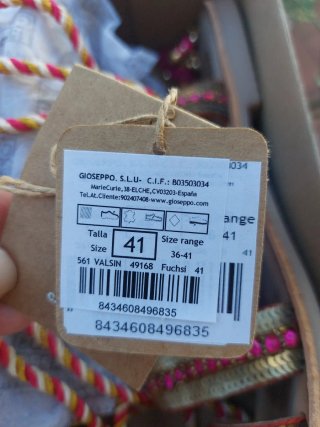 Sandalias Gioseppo Piel Talla 41