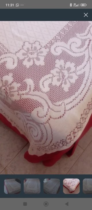 Colcha Verano Blanca Encaje