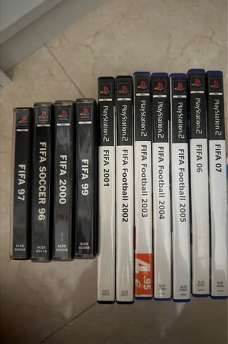 Colección FIFA PlayStation 2 (97-07)