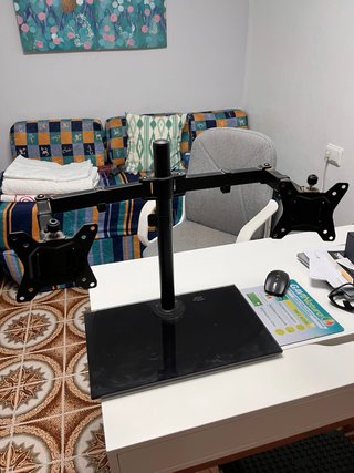 Soporte doble para monitor