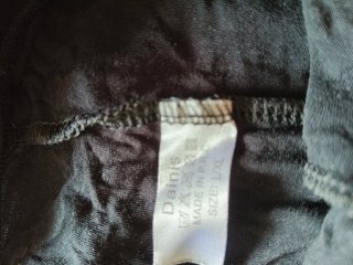 Culottes anti-rozaduras negro y beige