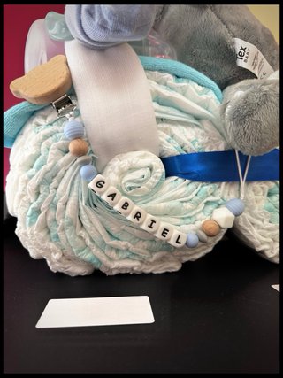 Tarta de pañales personalizada